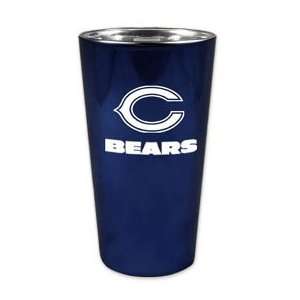  Chicago Bears Navy Blue Lusterware Pint Cup Sports 