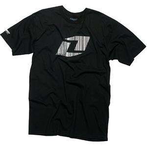  One Industries Barcode T Shirt   Small/Black Automotive