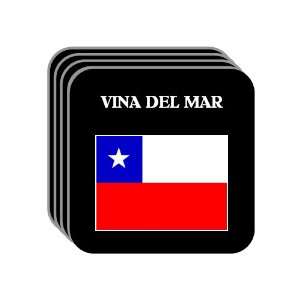  Chile   VINA DEL MAR Set of 4 Mini Mousepad Coasters 