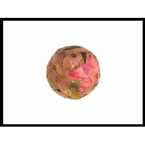  Habersham Wax Pottery Sphere, Mini Rose Garden