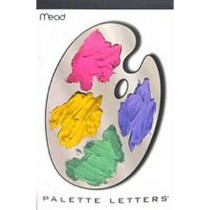  Mead Palette Letters Tablet 120 Sheets (6 Pack) Health 
