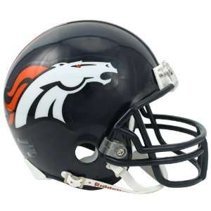  NFL Riddell Denver Broncos Mini Replica Helmet Sports 