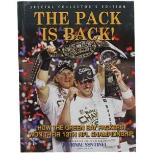  Green Bay Packers Super Bowl XLV Champions Hardcover Book 