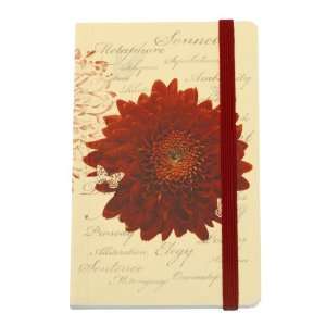  Grandluxe Red Poem Journal, Large, 5.5 x 8.3 Inches 