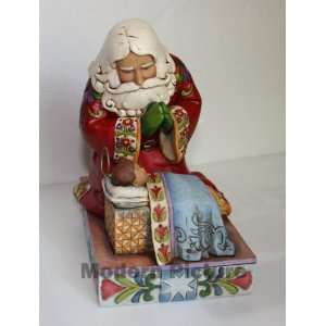  Saint Nick with Baby Jesus Figurine