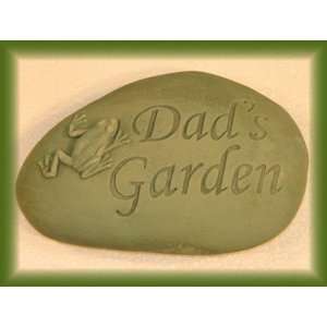   STONE Fathers Day DADDY 7.25 TERRA COTTA Outdoor GARDEN Patio, Lawn