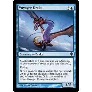  Magic the Gathering   Voyager Drake   Worldwake   Foil 