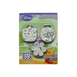   draw and create your own Pooh, EEYORE, and Tigger magnets Toys