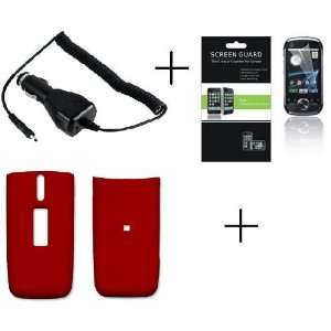   Protector Case + Screen Protector + Car Charger for Motorola I1 /Opus1