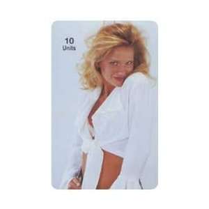  Collectible Phone Card 10u Victoria Zdrok Modeling White 
