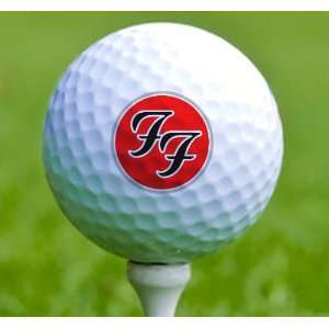    3 x Rock n Roll Golf Balls Foo Fighters: Musical Instruments