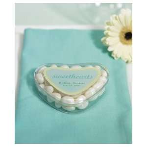  Heart Shaped Wedding Favors Candy Containers Personalized 