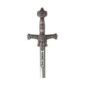  Miniature King Solomon Sword (Silver)