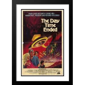  The Day Time Ended 20x26 Framed and Double Matted Movie 