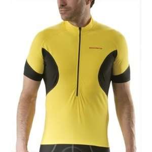Giordana Laser Short Sleeve Cycling Jersey   Yellow   (GI08 SSJY LASE 