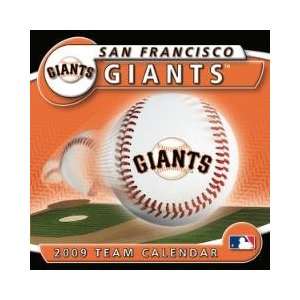 San Francisco Giants 2009 Box Calendar 