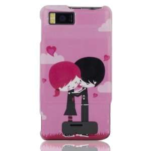   Cover for Motorola MB810 Droid X (Emo Love) Cell Phones & Accessories