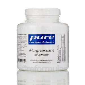   Magnesium (glycinate) 180 Vegetable Capsules