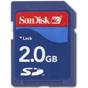  SanDisk 2GB Standard SD Card