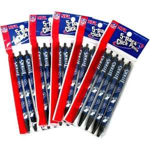   Pro Specialties Tennessee Titans Team Logo Pens (5 Pack) Sports
