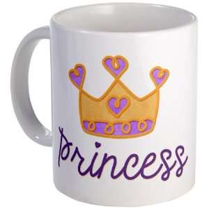 Princess Tiara Crown Baby Mug by CafePress: Kitchen 