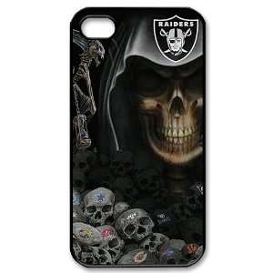 NFL Oakland Raiders iPhone 4/4s Fitted Case Raiders logo: Cell Phones 
