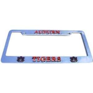  Auburn Tigers License Plate Tag Frame: Sports & Outdoors