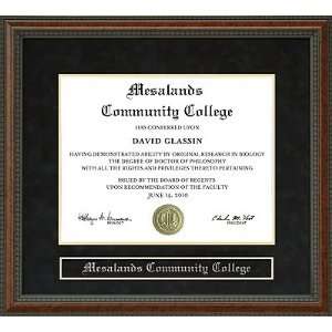    Mesalands Community College Diploma Frame