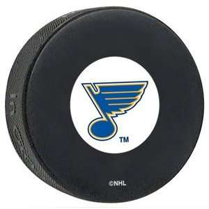   St. Louis Blues NHL Team Logo Autograph Hockey Puck: Sports & Outdoors