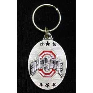 Ohio State Buckeyes Team Logo Key Ring:  Sports & Outdoors