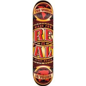  Real World Wide Medium Deck 8.06 Red Skateboard Decks 