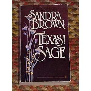 Texas Sage by Sandra Brown 1992 Sandra Brown  Books