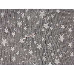  Ivory Star Spangled Curtain Lace Fabric