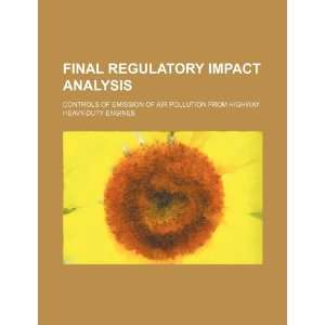  regulatory impact analysis controls of emission of air pollution 