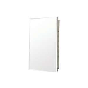   20 Inch Mirrored Medicine Cabinet, Stainless Steel: Home Improvement