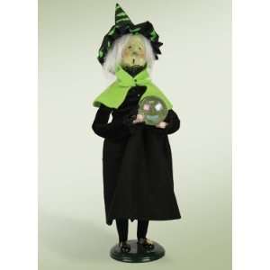 Byers Choice Carolers   Halloween   Witch with Crystal Ball  