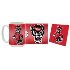  NC State Wolfpack Mug & Coaster Combo