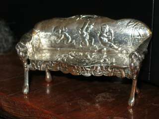  Sterling Miniature Settee  1895 German Import to England  