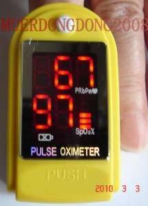 FDA CE Finger Pulse Oximeter Blood Oxygen Monitor CMS 50DL 1 Day Ship 