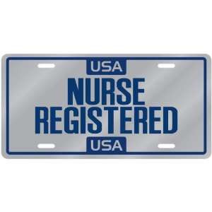  New  Usa Nurse Registered  License Plate Occupations 