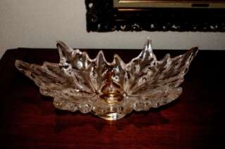 Lalique Champs Elysees Oval Bowl Frosted Clear  