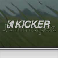 Kicker Decal Kicker Amp Car Truck Window Sticker  