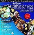 Encyclopedia Britannica: Ultimate Reference Suite 2006 PC MAC DVD 