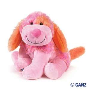    Webkinz Pink Punch Cheeky Dog with Trading Cards Toys & Games