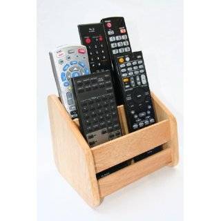 Remote Control Organizer Caddy   Solid Hardwood