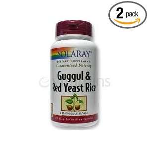  Guggul & Red Yeast Rice 120 Capsules 2PACK Health 