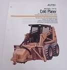 Alitec c. 1980   1989 CP18 Cold Planer Sales Brochure