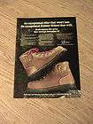 1978 KINNEY ADVERTISEMENT SHOE STORE AD HIKERS BOOTS N