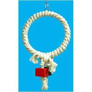  Zoo Max DUS40 Cotton Ring 11in Bird Toy: Pet Supplies