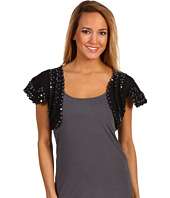 Betsey Johnson   Crochet Cap Sleeve Shrug